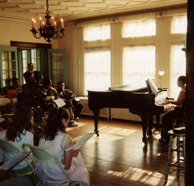 Recital at Cheney Mansion in Oak Park